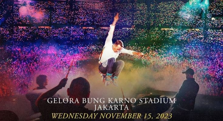 Coldplay konser Jakarta