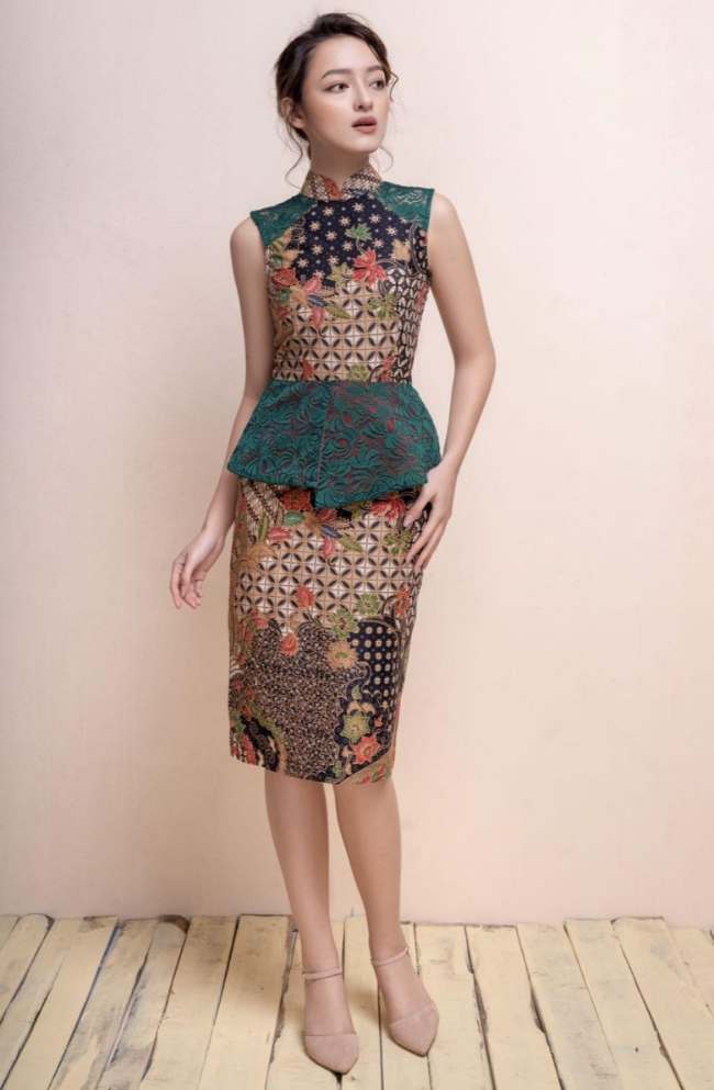 Dress Batik Cheongsam