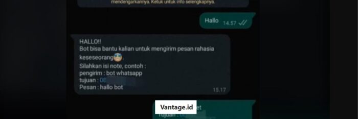 Fungsi Menarik Dari Link Bot Confess WhatsApp