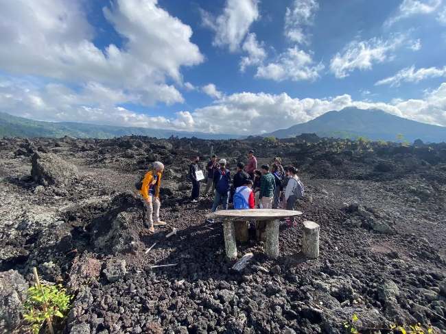 Lokasi dan Rute ke Lava Tumuli Gunung Batur