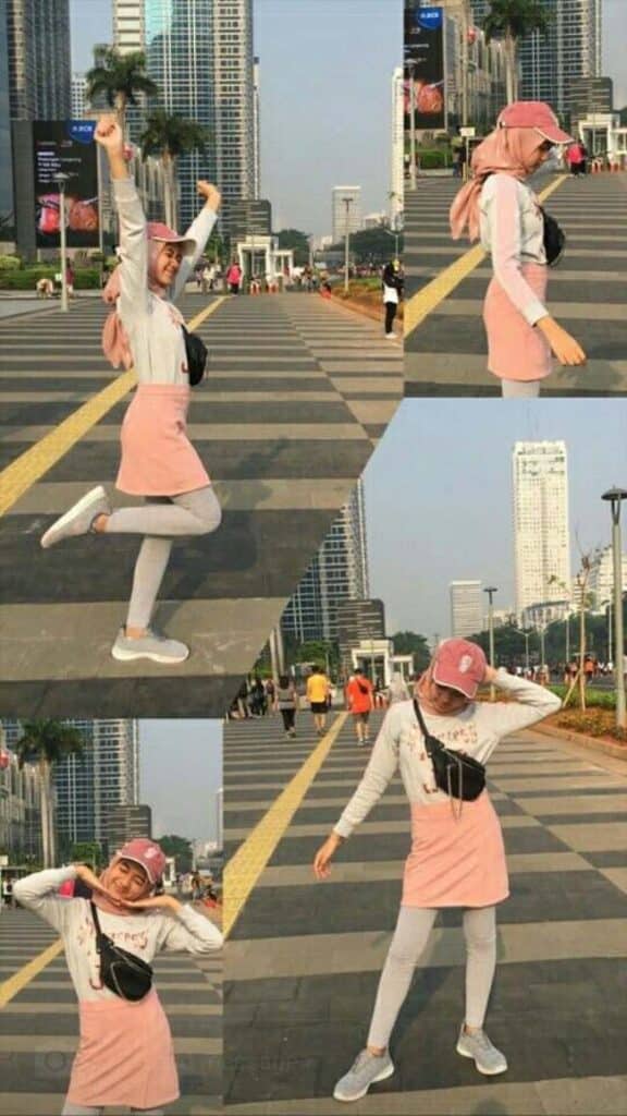 Outfit CFD serba pastel