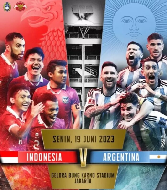 Timnas Indonesia vs Argentina