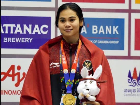 atlet indonesia raih medali emas di SEA Games