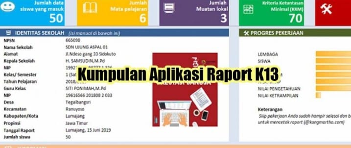 Aplikasi Raport K13