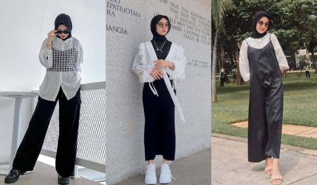 Buat Ilusi Tubuh Lebih Ramping dengan 8 OOTD Hijab Tubuh Pendek Ini