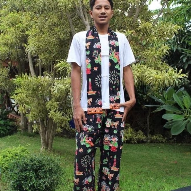 Celana Batik Ondel-Ondel Betawi