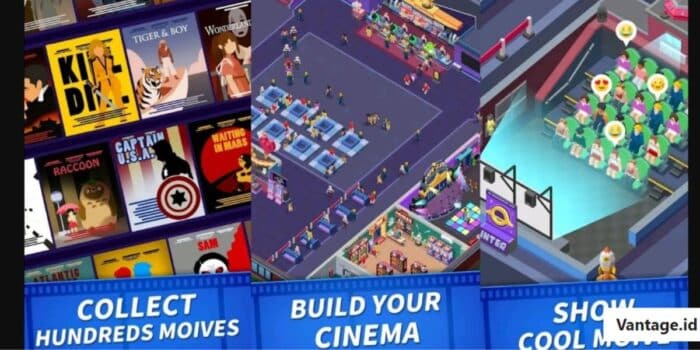 Fitur Menarik Yang Ada Di Idle Cinema Empire Tycoon Mod Apk
