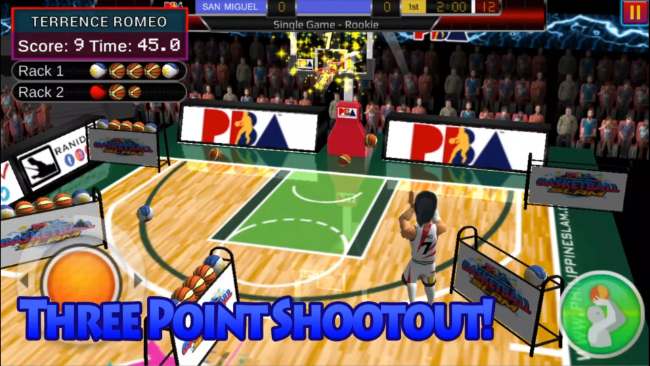 Gameplay PBA Basketball Slam Mod Apk