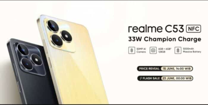 Realme C53 NFC spesifikasi
