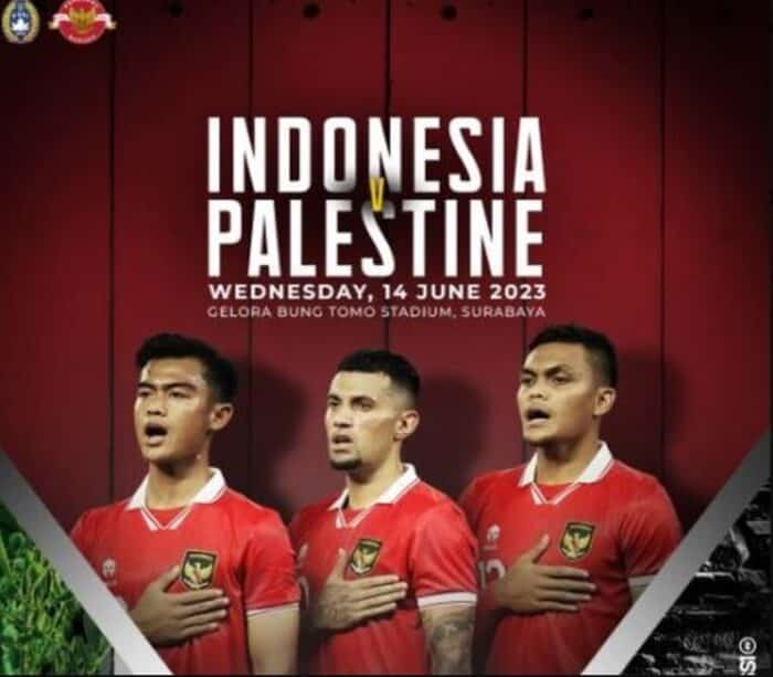 tiket Indonesia vs Palestina