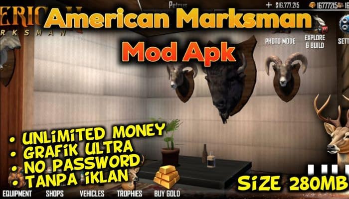 Link Pengunduhan American Marksman Mod Apk