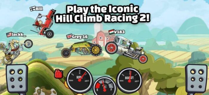 Berbagai Hal Beda Dari Game Seru Hill Climb Racing 2 Mod Apk Dan Original Game Apk