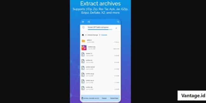 Cara Ekstrak File Arsip Di Android Dengan Mudah