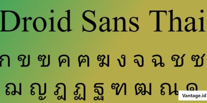 Cara Mencari Jenis Font Thailand Online Di Google