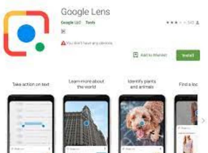 Fitur-Fitur Google Lens APK For Android