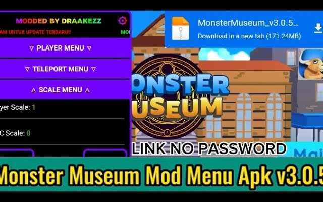 Fitur Tambahan Unik Yang Dapat Dinikmati Di Monster Museum Mod Apk