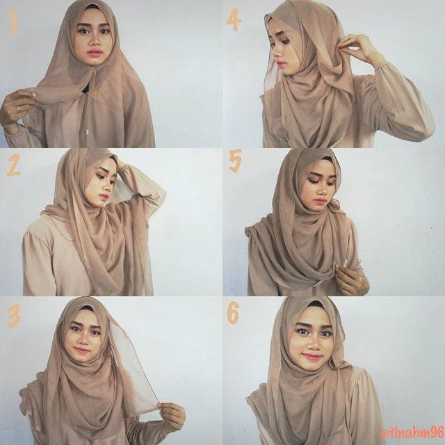 Hijab Segi Empat Trendi Menutup Dada