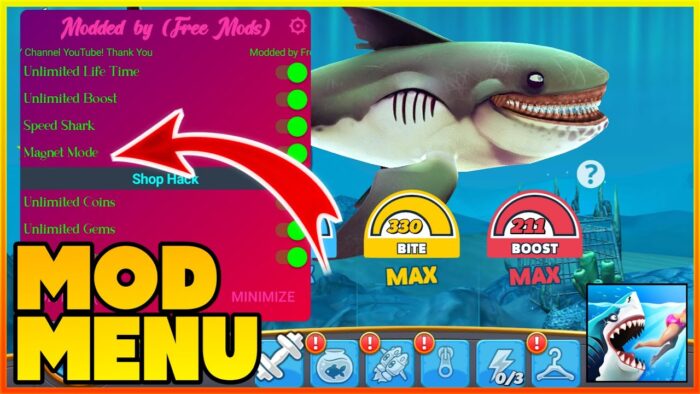 Fitur Istimewa Yang Hanya Dapat Ditemukan Di Hungry Shark World Mod Apk