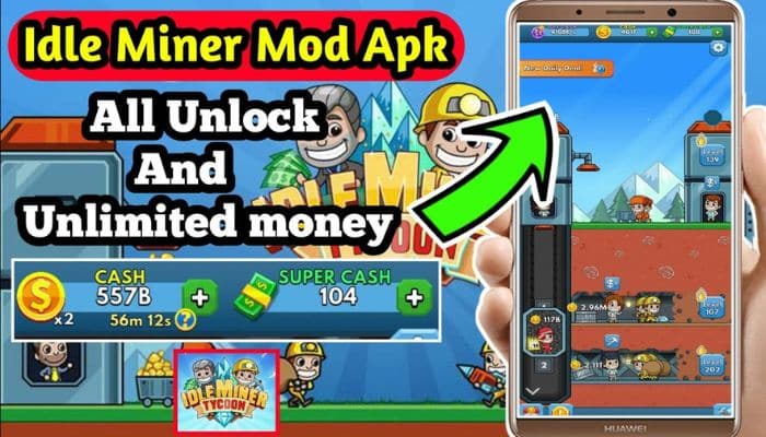 Link Download Games Idle Miner Tycoon Mod Apk + Cara Menginstalnya