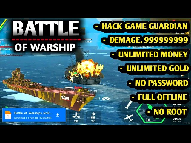 Keunggulan Fitur - Fitur Di Dalam Battle Of Warship Mod Apk