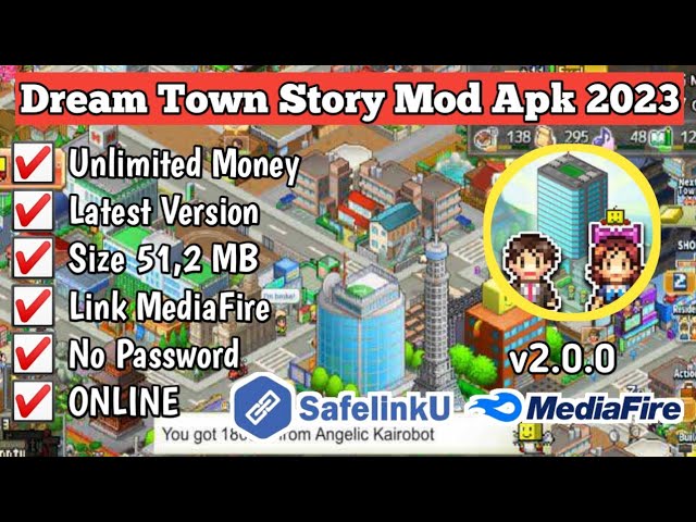 Link Download Dream Town Island Mod Apk