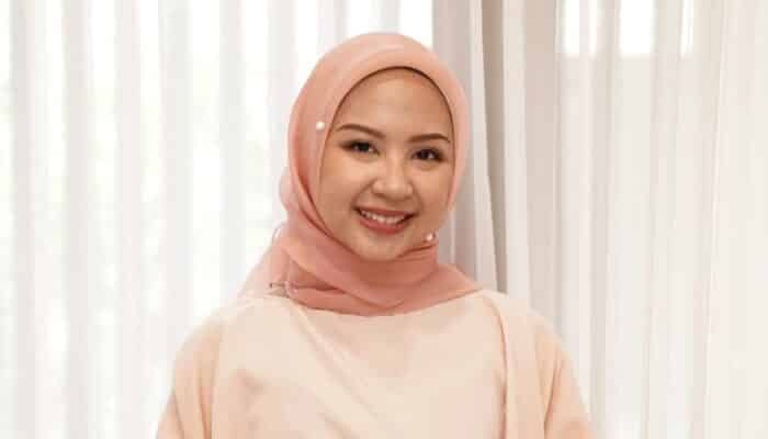 Style Hijab Segi Empat Organza