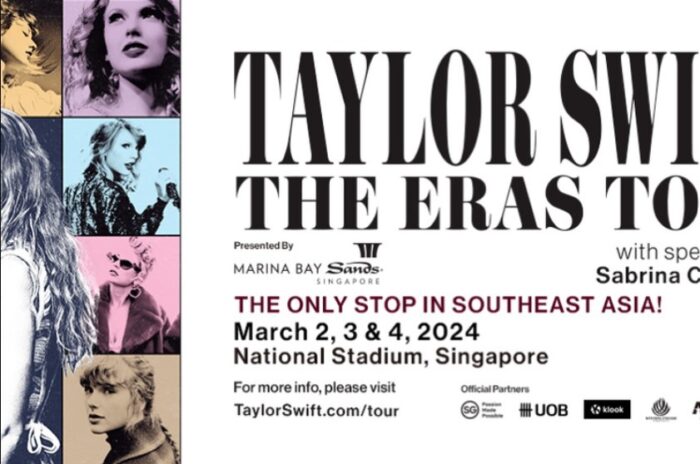 beli tiket konser Taylor Swift Singapura 2024