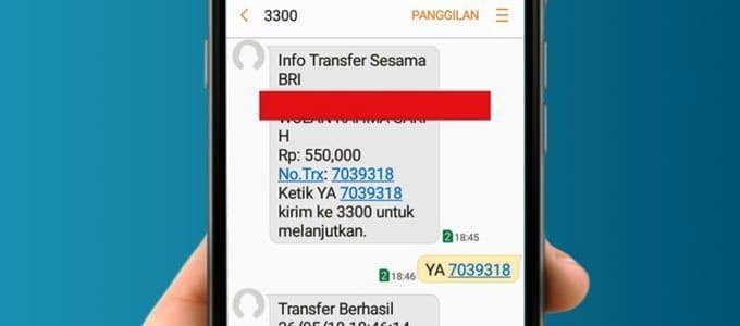 Cara Mendaftar Layanan SMS Banking Bank BRI
