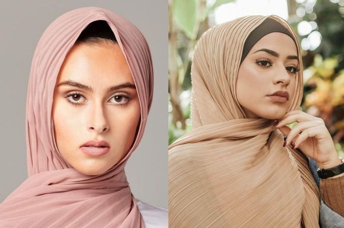 Tutorial Hijab Pashmina tanpa Ciput Lengkap dengan Gambar!