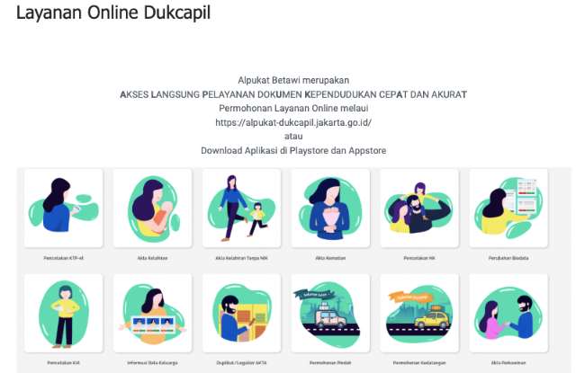 Website Dukcapil