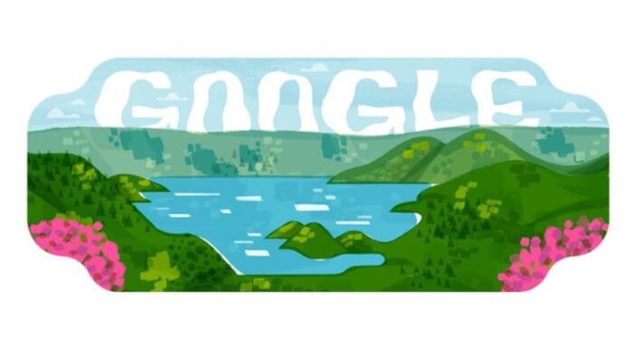 danau toba tampil di google doodle