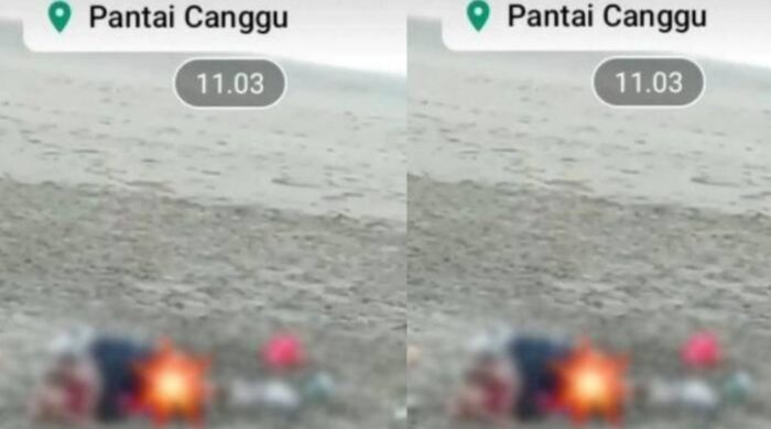 video wikwik bule di pantai bali viral